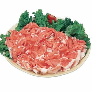 国産 豚モモ切り落とし 100g当り