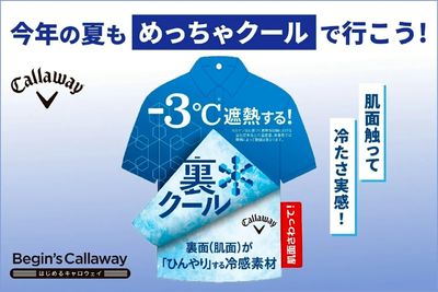 今年の夏もめっちゃクールで行こう!【キャロウェイ】
