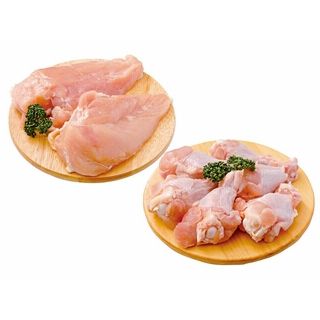 五穀味鶏 ・むね肉 ・手羽もと