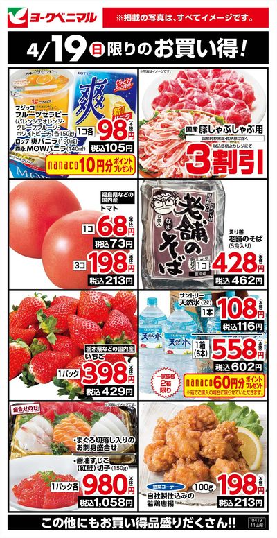 4/19限りのお買い得!