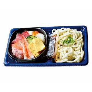 海鮮丼うどんセット