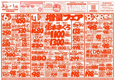 【魚次×LR北習志野店】6/6号 表