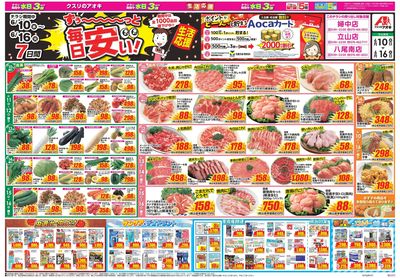 6月10日開始チラシ:表