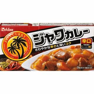 ハウス ジャワカレー辛口 185g