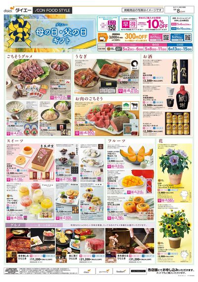 母の日・父の日ギフト:ウラ
