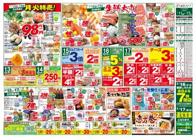 1/11(土)~1/17(金)チラシ