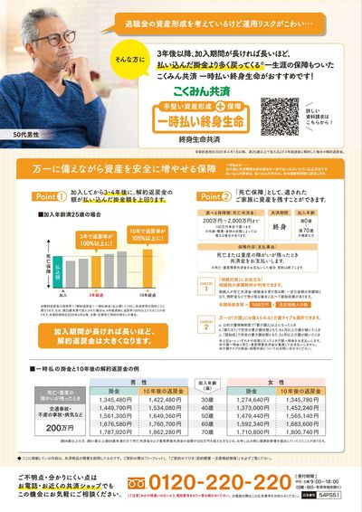 万一に備えながら資産を安全に増やせる保障
