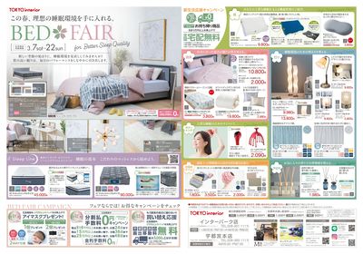 3/7号 ベッドフェア 表面