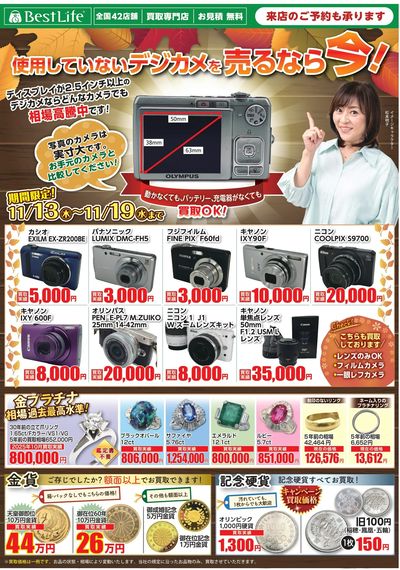 使用していないデジカメを売るなら今!