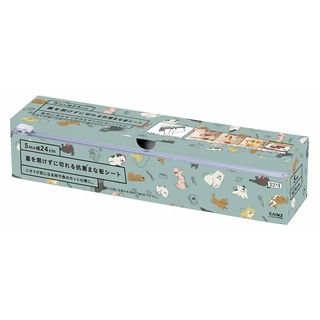 蓋を開けずに切れる抗菌まな板シート 5M 犬BL