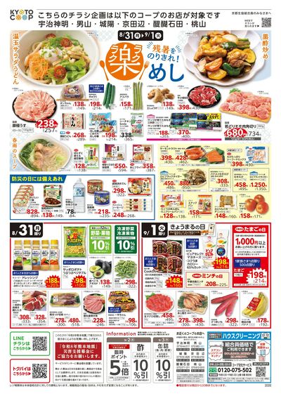 8月31日~9月1日チラシ裏