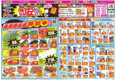 6月10日開始チラシ:表