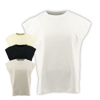 レディス UVカットシルキーフレンチTシャツ