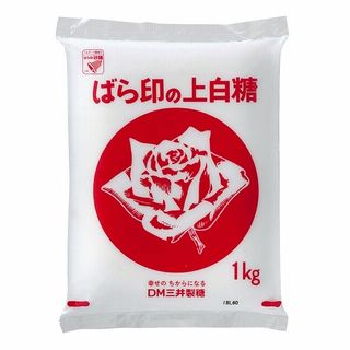 お1人様2点限り ばら印 上白糖 1kg