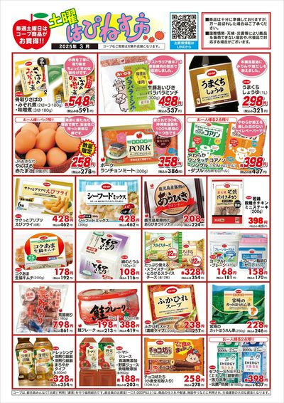 3月【土曜はぴねす市】