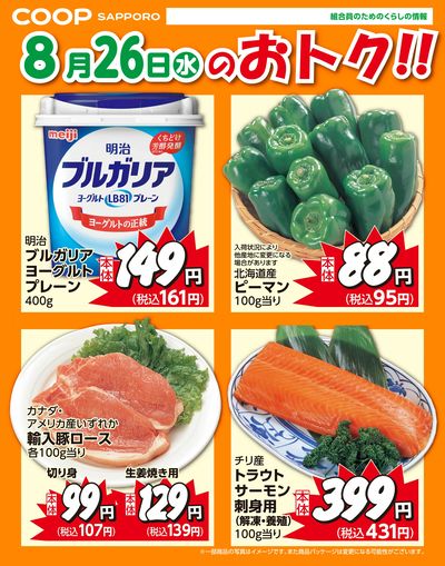 8月26日お買得品