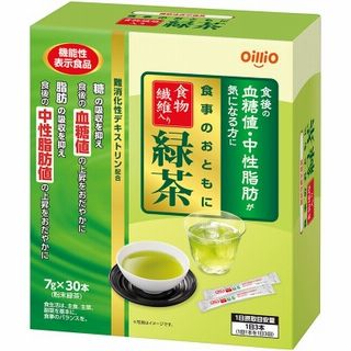 食事のおともに食物繊維入り緑茶7gX30本
