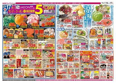 5/16号 カメさんデー/涼味まつり:ウラ