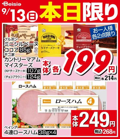 9/13限りのお買い得!
