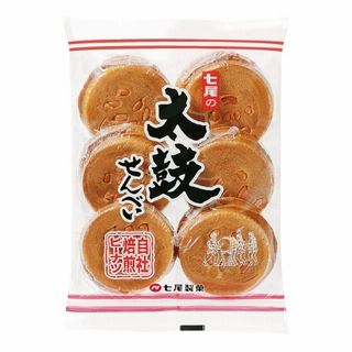 七尾製菓 太鼓せんべい 12枚入