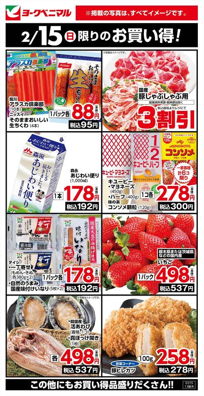 2/15限りのお買い得!