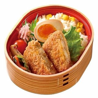 北海道産とうもろこし使用のわっぱ飯