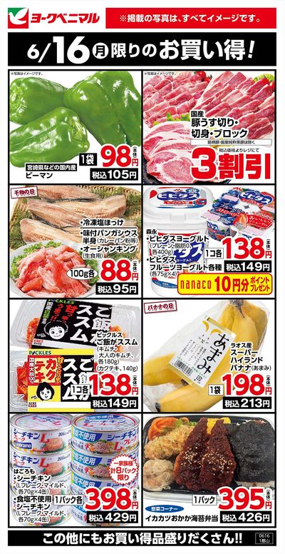 6/16限りのお買い得!
