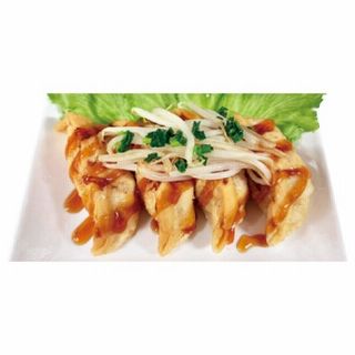揚げ餃子あんかけ(甘酢あん)