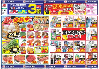 9月9日開始チラシ:表
