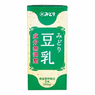 みどり 無調整豆乳 1000ml