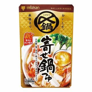 ミツカン 〆まで美味しいつゆストレート 寄せ鍋 750g