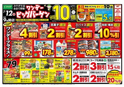 ワンデービッグバーゲン オモテ