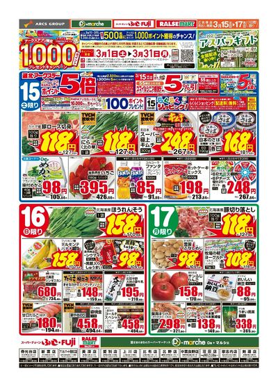 3/15-17日号 チラシ