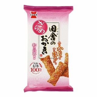岩塚製菓 田舎のおかき ざらめ味 8本入
