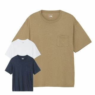 メンズ スモールロゴポケットティー