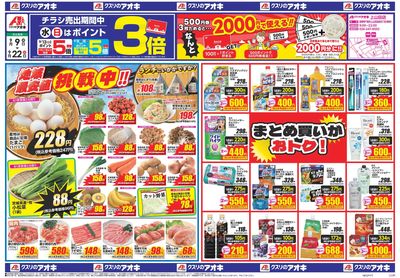 9月9日開始チラシ:表