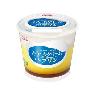 とろ~りクリームonプリン