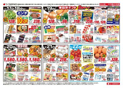 チラシ「春のお祝い」セール_裏