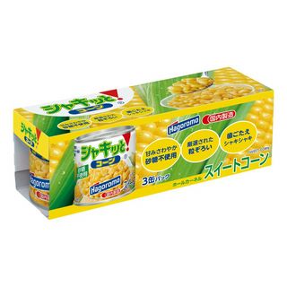 個数制限あり はごろも シャキッとコーン 3缶組