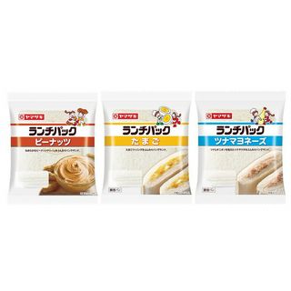 ランチパック ・ピーナッツ ・たまご ・ツナマヨネーズ