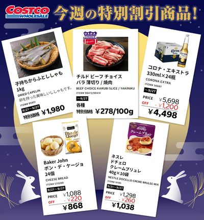 今週の特別割引商品!