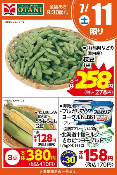 本日の日替わり商品はこちら!