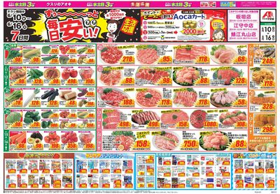 6月10日開始チラシ:表