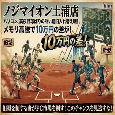 ノジマパソコン新旧セール!