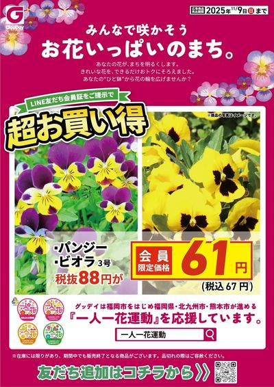 LINE友だち限定 超お買い得チラシ