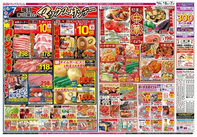 6/6号 カメさんデー/マックスサンデー/初夏の中華:ウラ