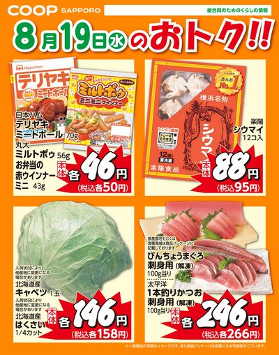 8月19日お買得品