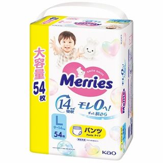 メリーズ エアスルー パンツ ●L・54枚 ●ビッグ・46枚 各