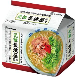 マルタイ 元祖長浜屋協力豚骨ラーメン 5食パック