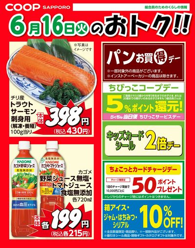 6月16日お買得品